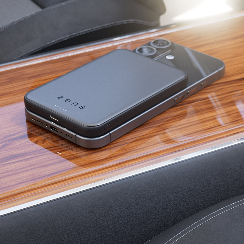 product image 5 - Qi2.2 5,000 mAh Powerbank Zens Semi Solid State Powerbank